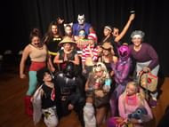 NXT stars dress up for Sandford house show